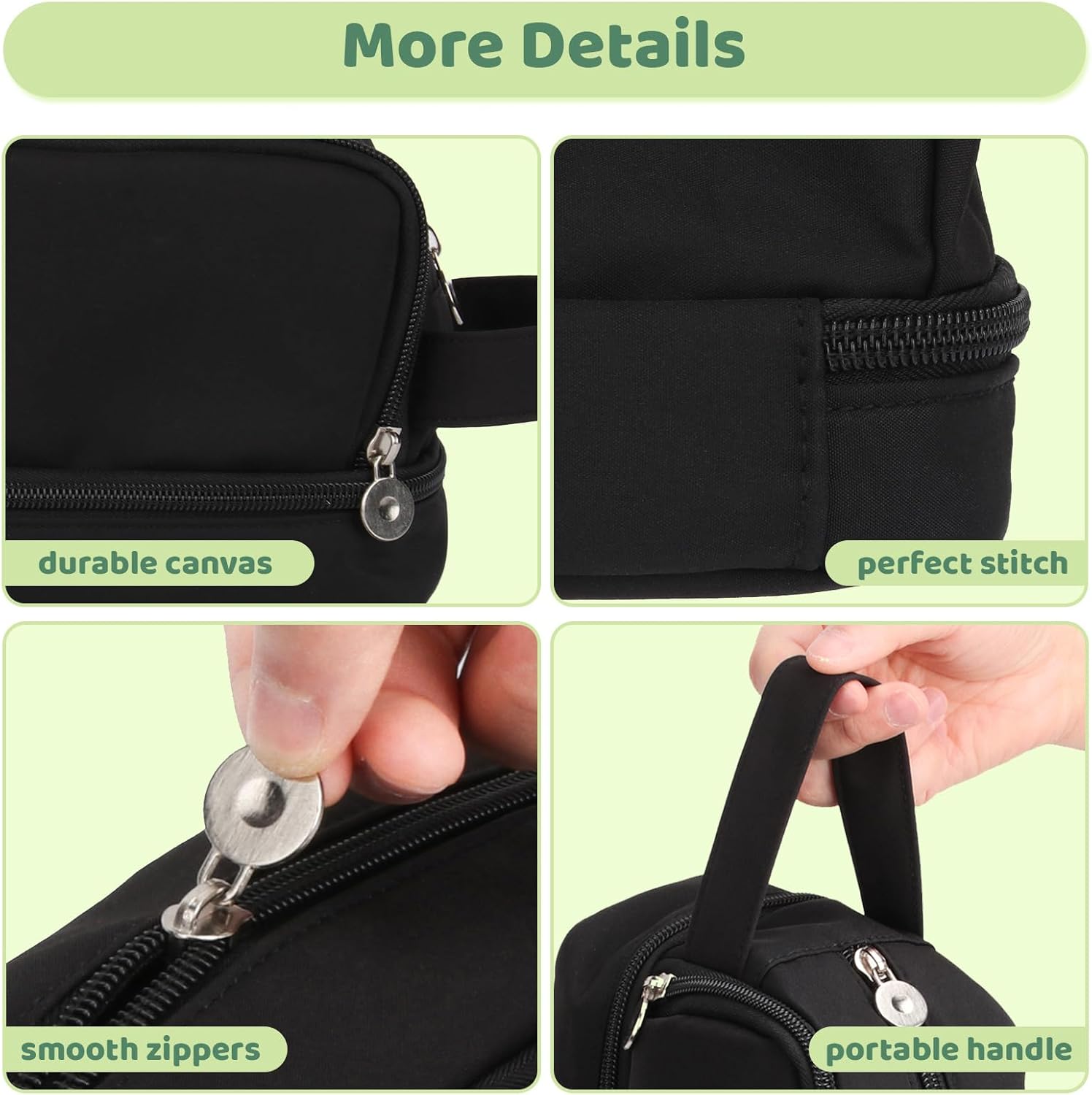Trousse Scolaire Grande Capacité 3 Compartiments – Image 4