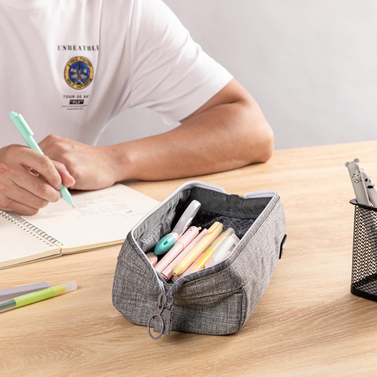 Trousse ZIPIT Lenny | Grande Capacité Scolaire – Image 2