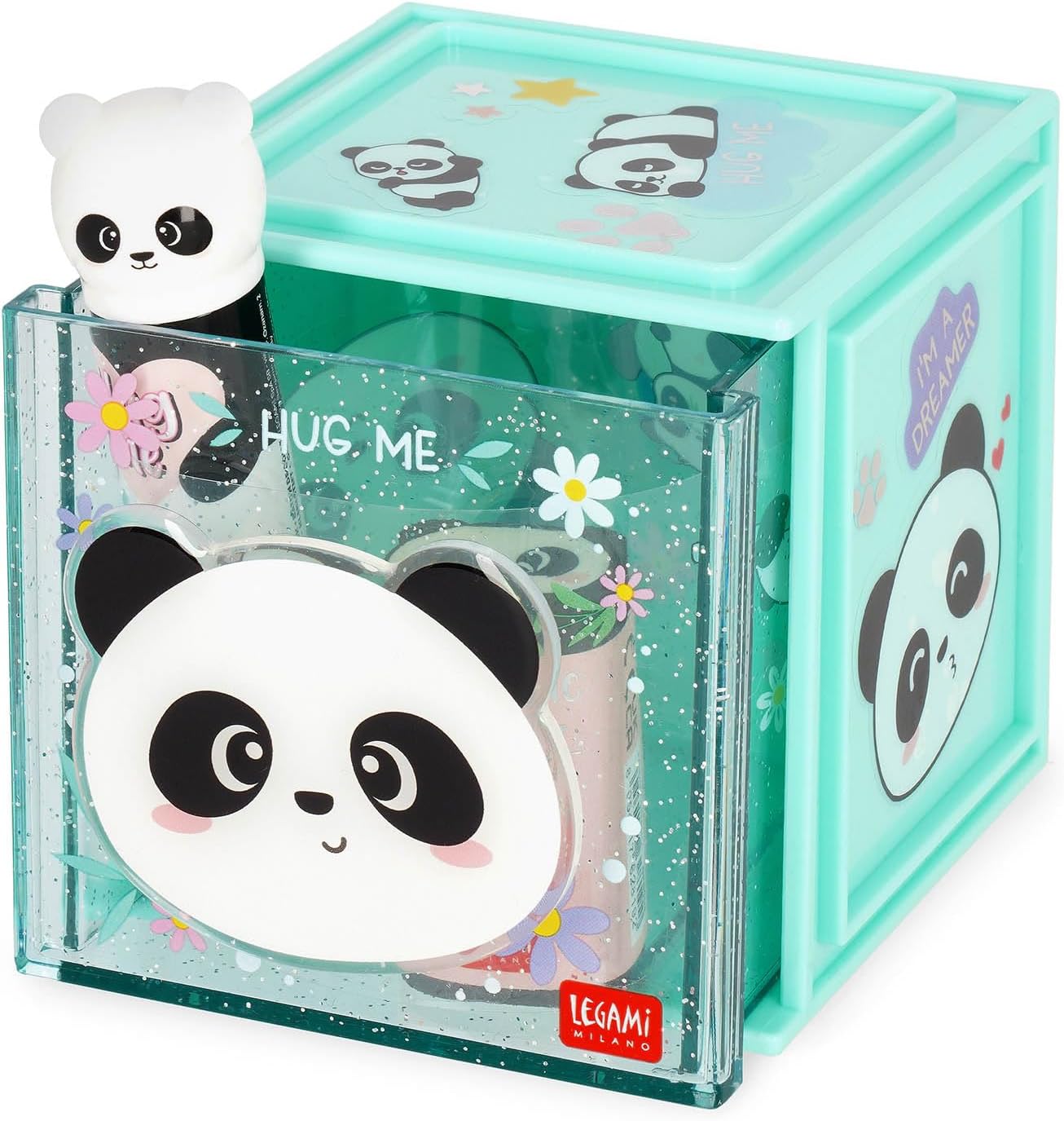 Boîte de Bureau Panda Cutie Cubes – Image 3