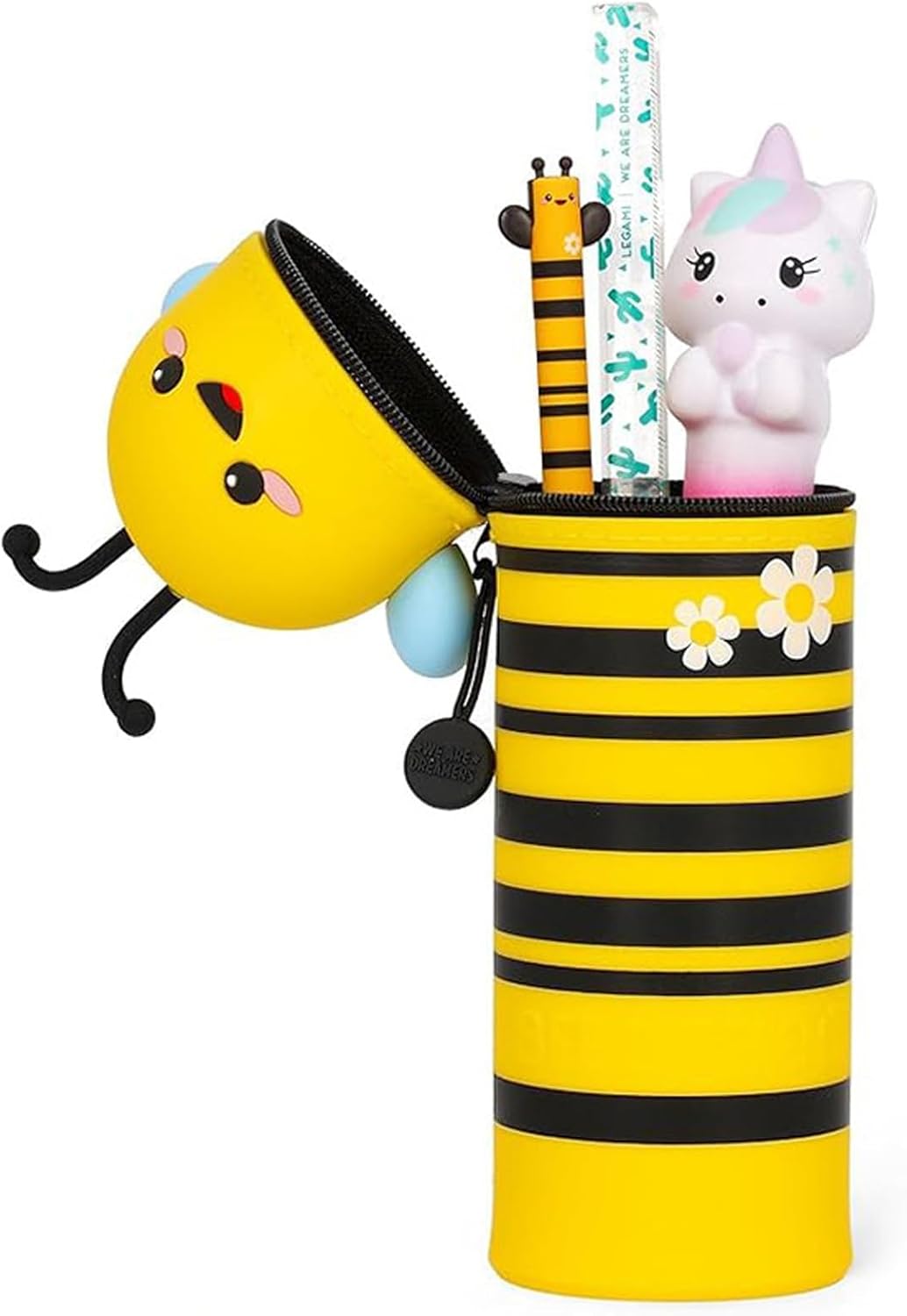 Trousse Kawaii Animaux 2 en 1 en Silicone – Image 2