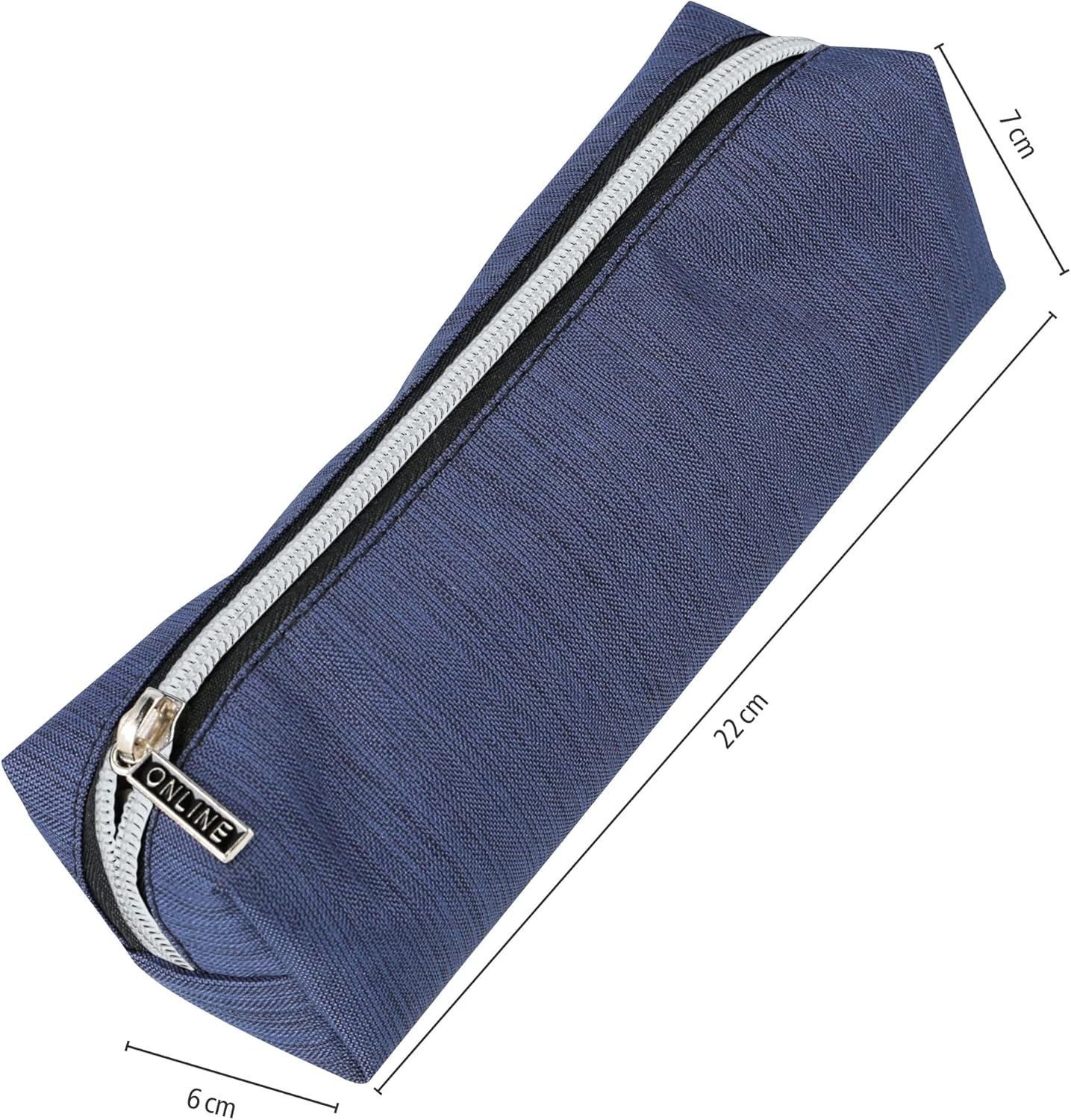 Trousse Scolaire Bleue Grande Capacité Blue Shadow – Image 3