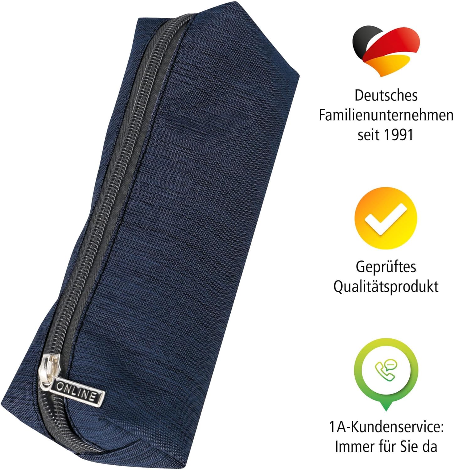 Trousse Scolaire Bleue Grande Capacité Blue Shadow – Image 7