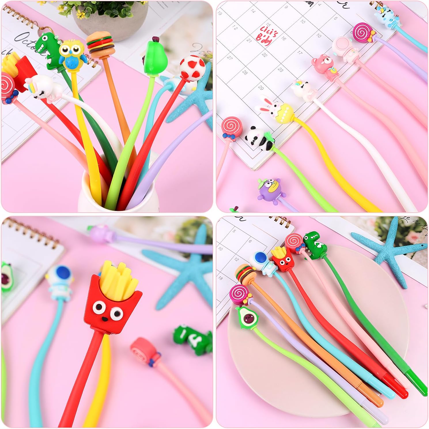 Stylo Kawaii Anti-Stress - 30pcs Drôles pour Enfants – Image 5