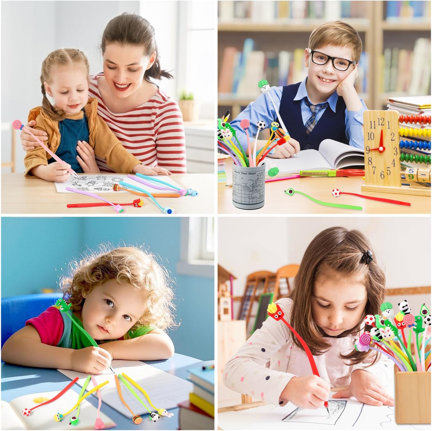 Stylo Kawaii Anti-Stress - 30pcs Drôles pour Enfants – Image 6