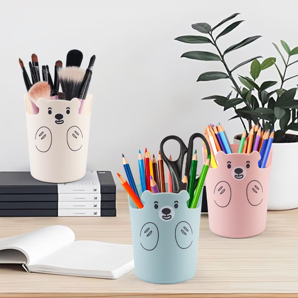 Organisateur de Bureau 3 Pièces - Porte-Stylos Créatif – Image 5
