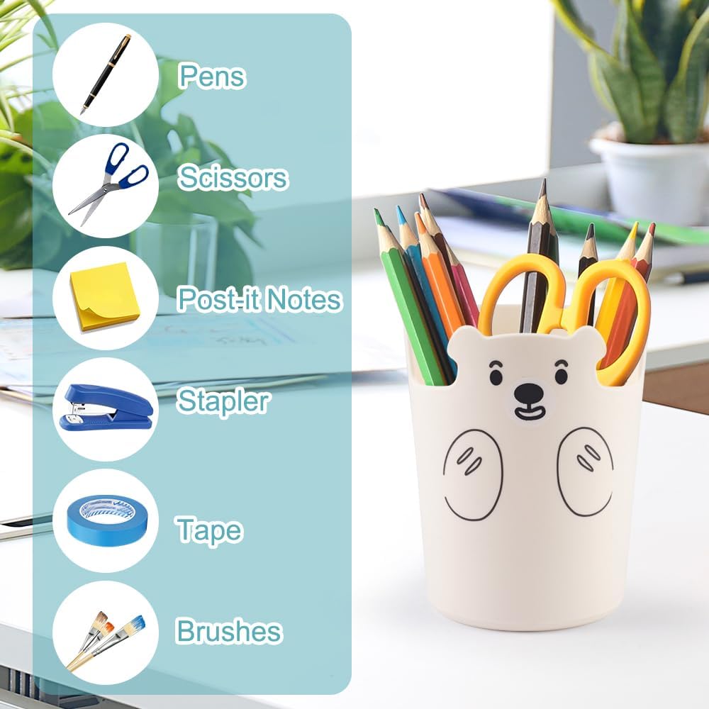 Organisateur de Bureau 3 Pièces - Porte-Stylos Créatif – Image 6