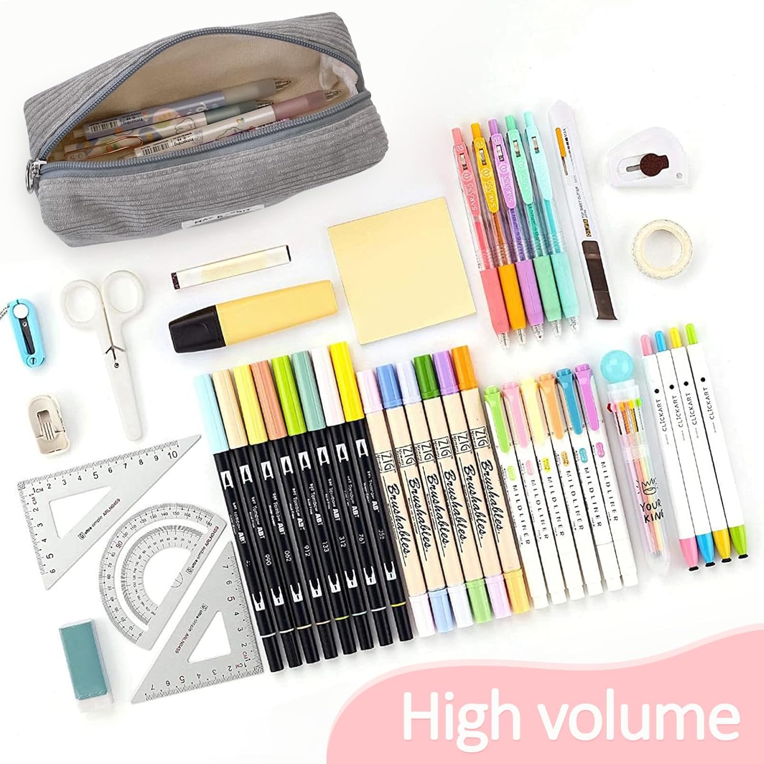 Trousse Scolaire Grande Capacité 2 Pièces – Image 4