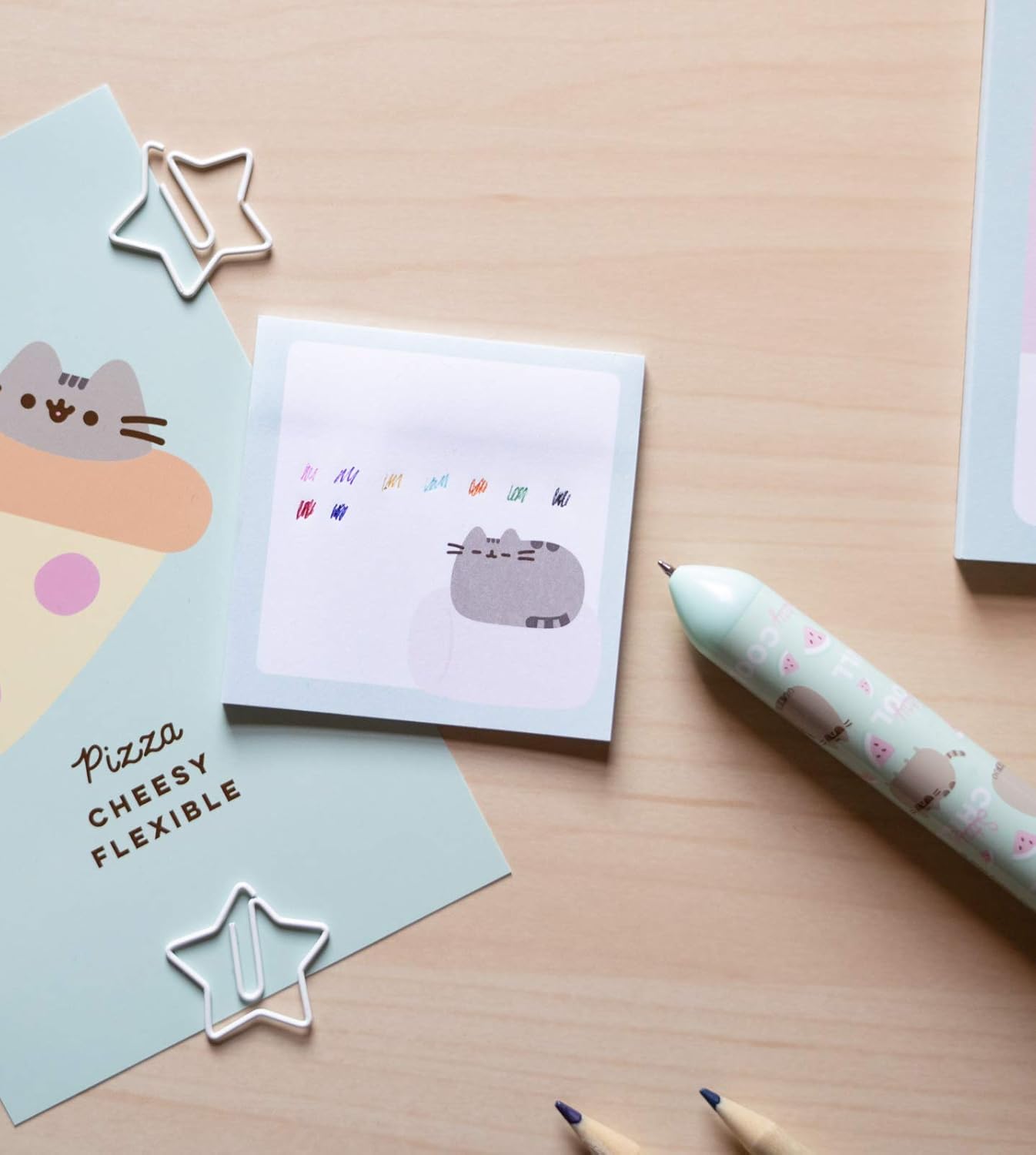 Stylo Pusheen 10 Couleurs - Cadeau Original Enfant – Image 5