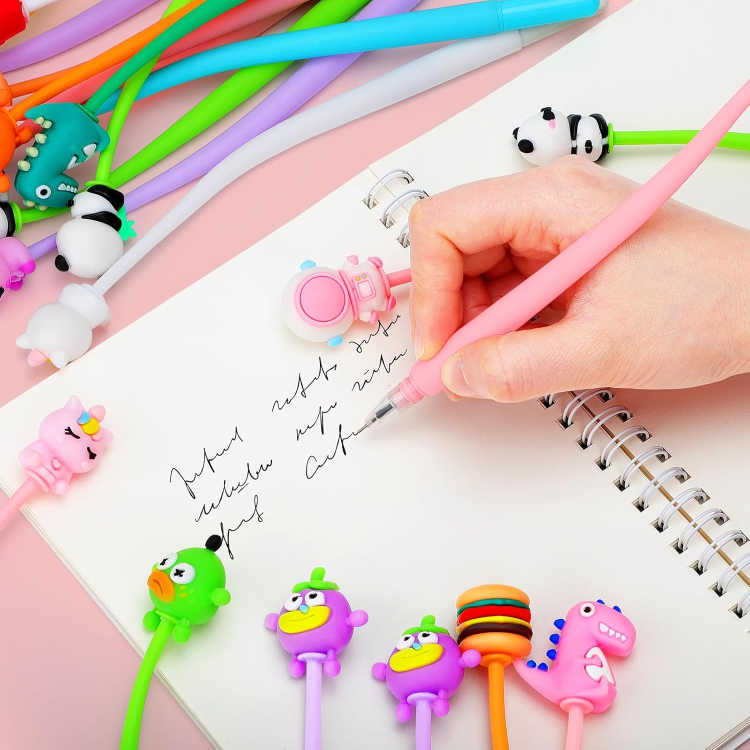 30 Stylos Kawaii Anti-Stress - Cadeau Anniversaire Enfant – Image 4