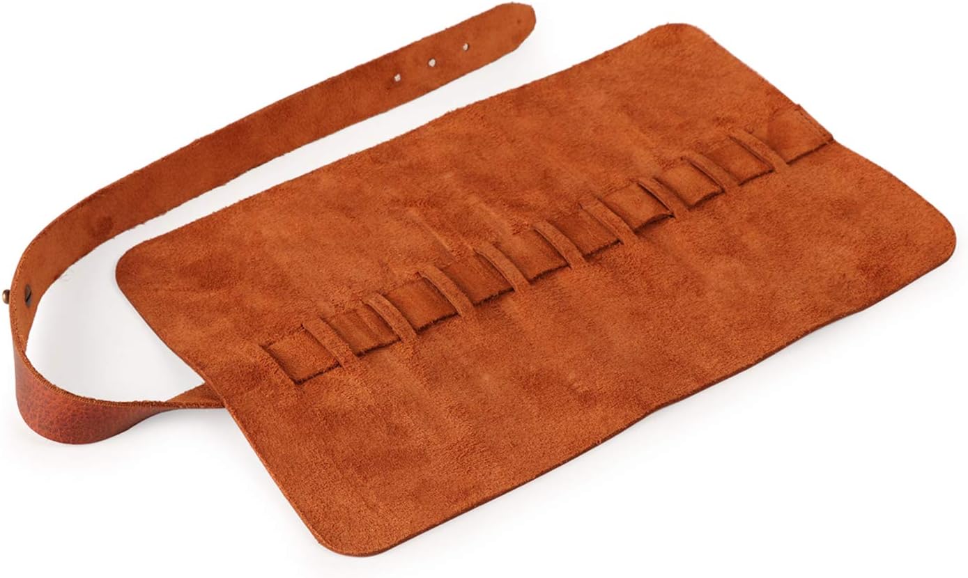 Étui en Cuir Véritable Londo pour Crayons et Stylos – Image 3