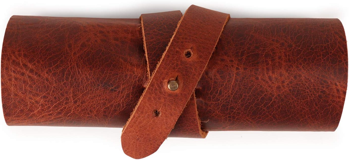 Étui en Cuir Véritable Londo pour Crayons et Stylos – Image 6