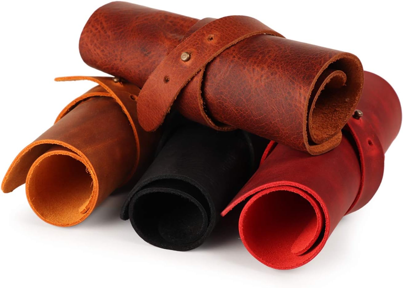 Étui en Cuir Véritable Londo pour Crayons et Stylos – Image 8