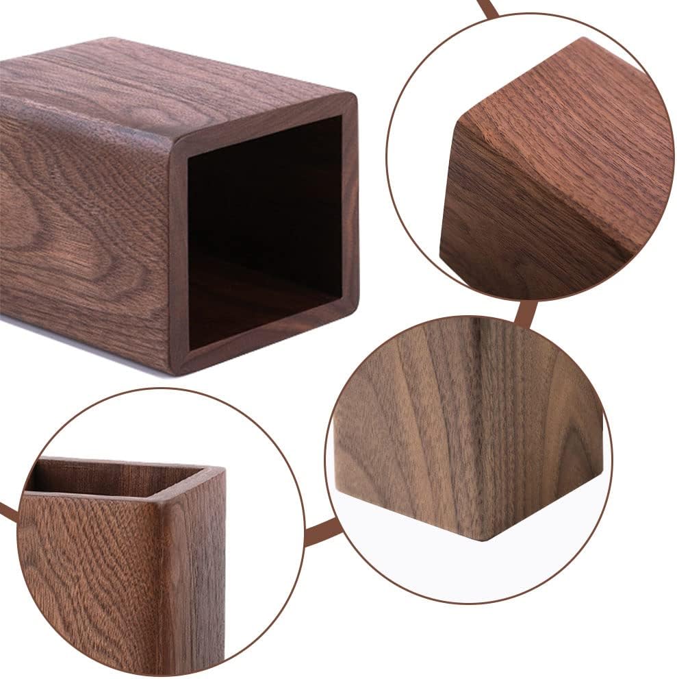 Porte-Stylo en Bois de Noyer Noir – Image 3
