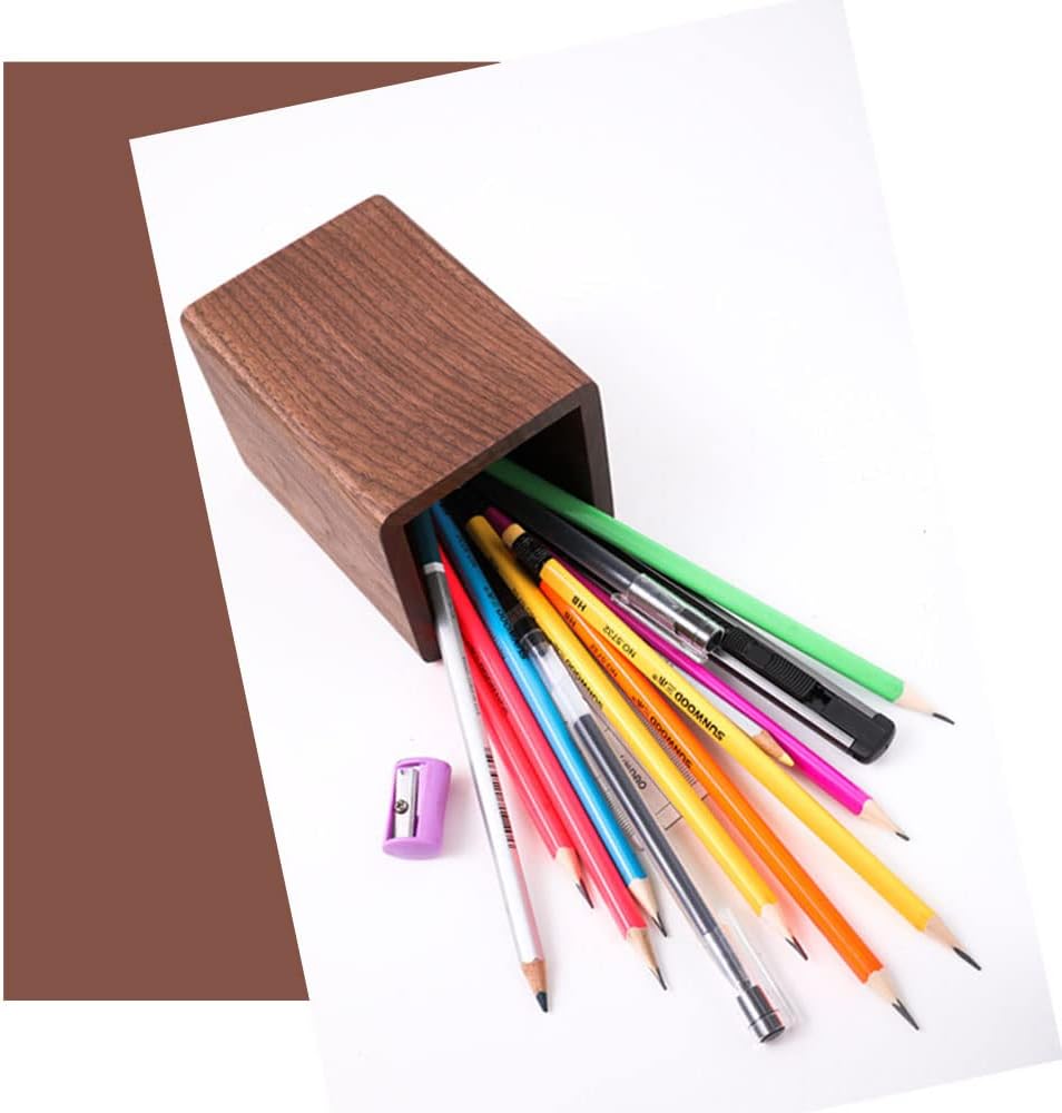 Porte-Stylo en Bois de Noyer Noir – Image 4