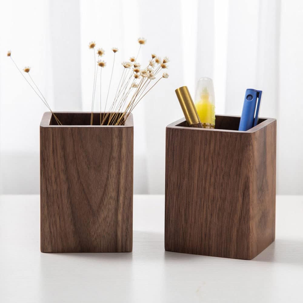 Porte-Stylo en Bois de Noyer Noir – Image 6