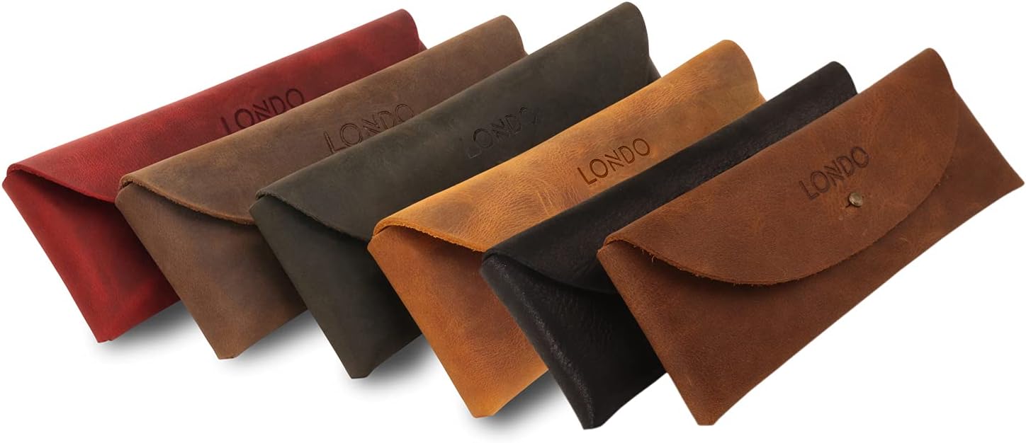 Étui en Cuir Véritable avec Fermeture Bouton-Pression – Image 5