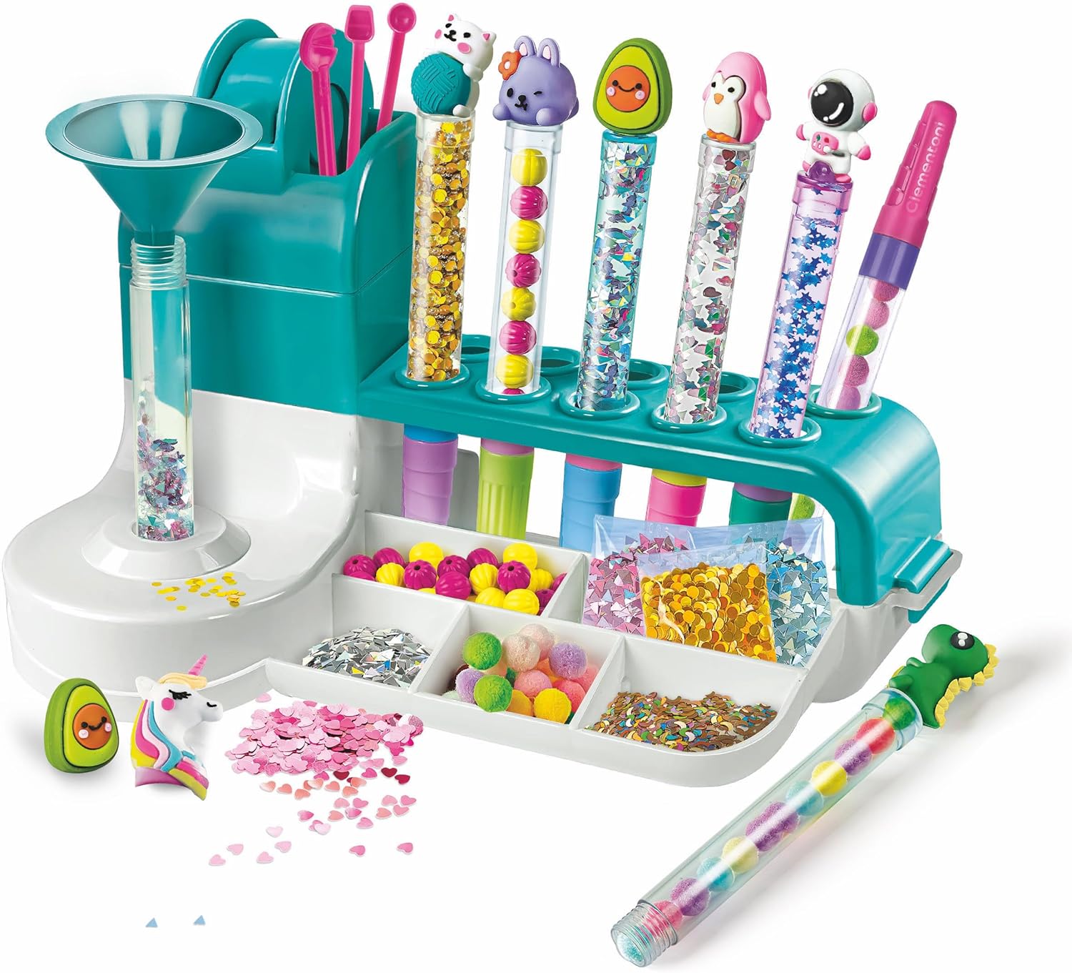 Kit Créatif Clementoni : Stylos Colorés à Personnaliser – Image 2