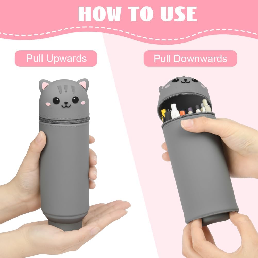 « Étui Silicone Kawaii Licorne Rétractable 2 en 1 » – Image 5