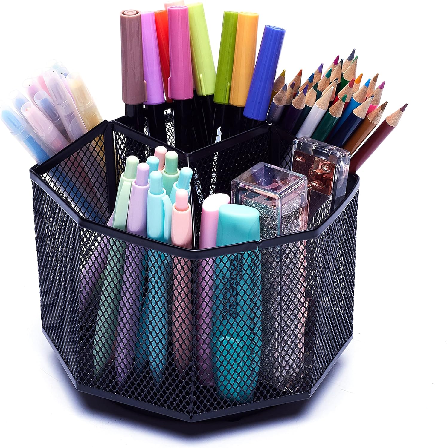 Organisateur de Bureau Rotatif 360° Antidérapant – Image 2