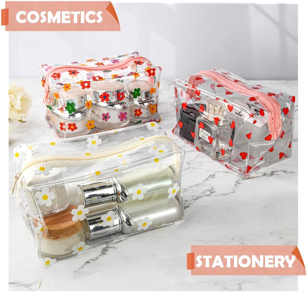 Set de 3 Trousse à Crayons Transparentes PVC – Image 5