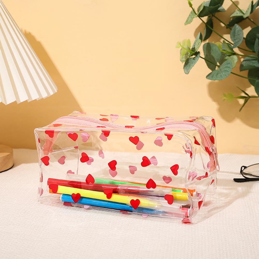 Set de 3 Trousse à Crayons Transparentes PVC – Image 8