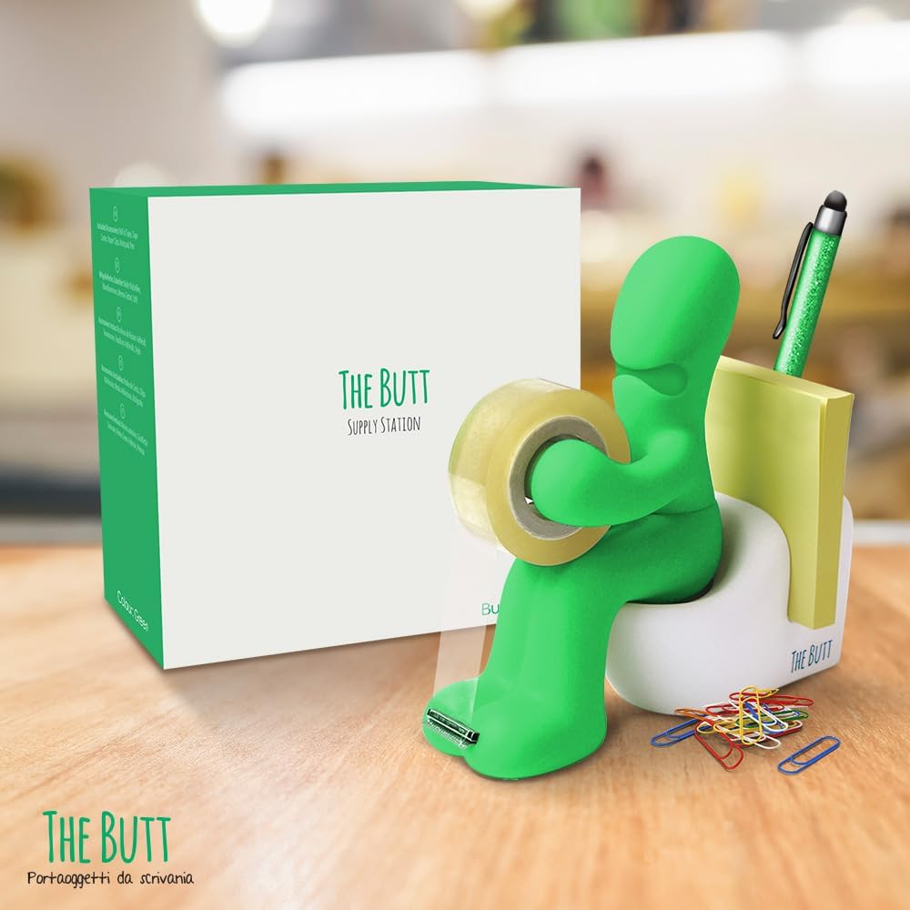 Butt Station : Dévidoir de Ruban Amusant Vert – Image 5