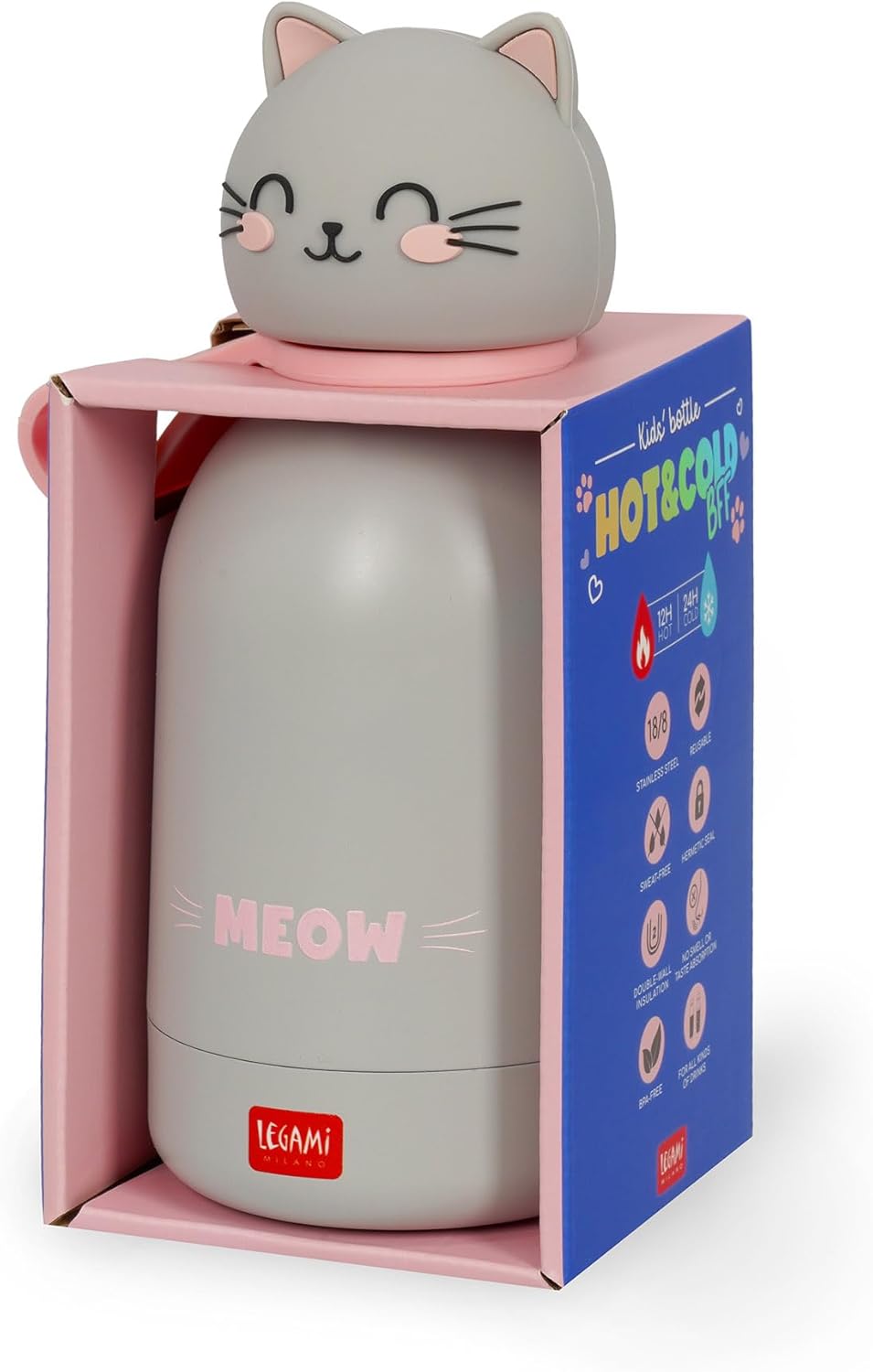 Legami - Bouteille Isotherme Kitty 310 ml – Image 5