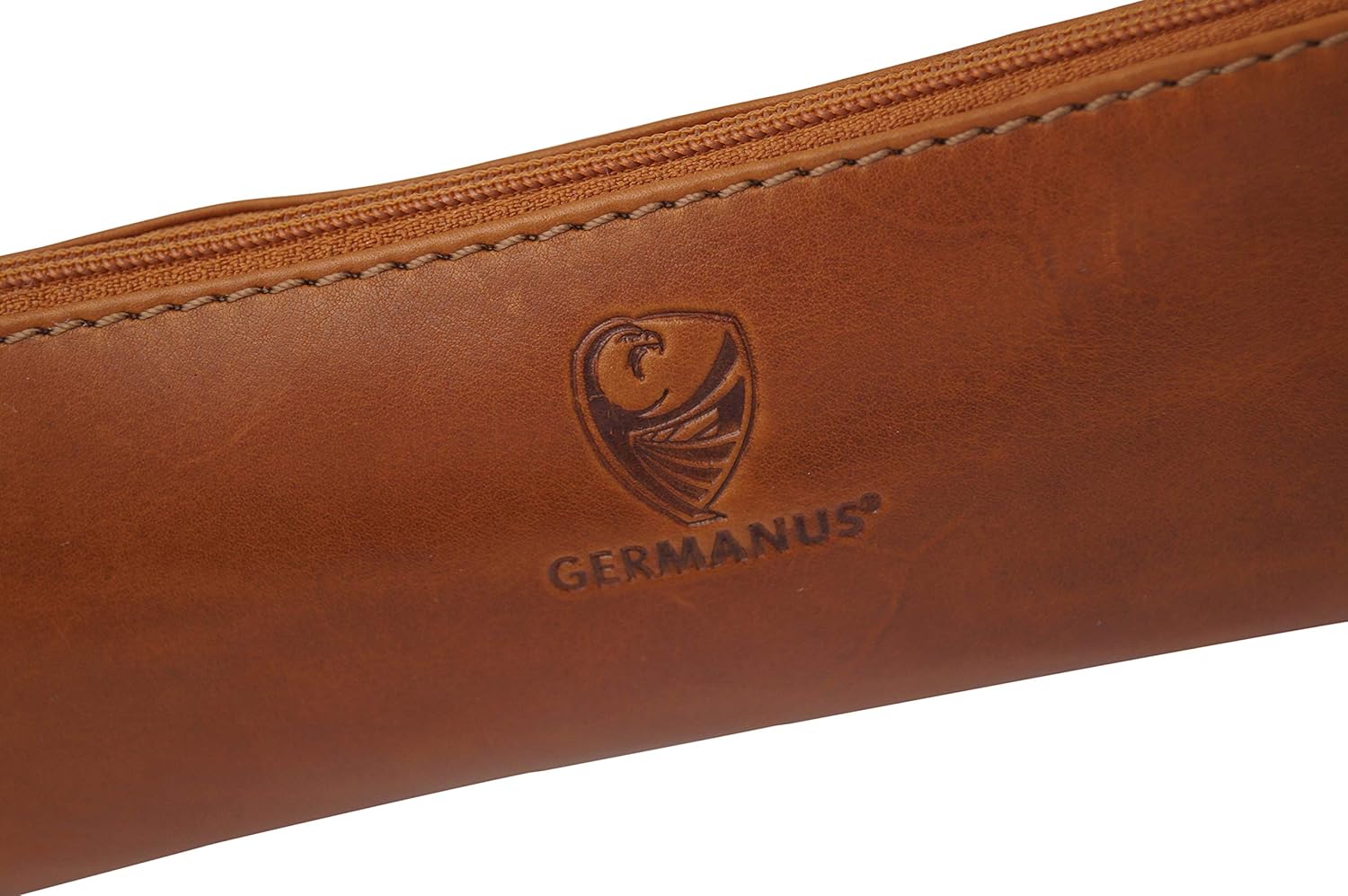 Trousse en Cuir Marron GERMANUS Colonia – Image 2