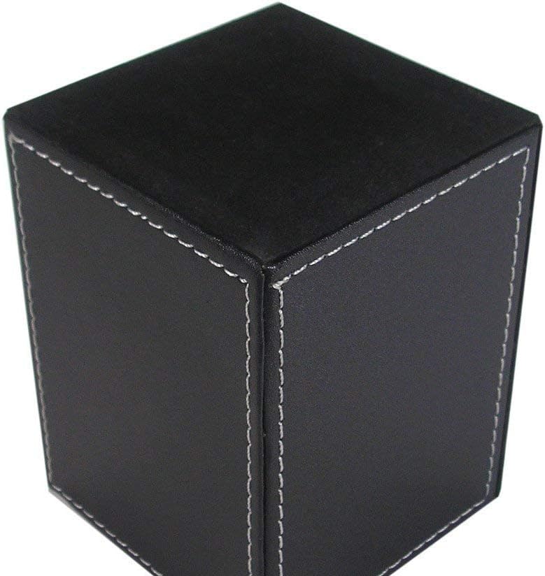 Pot à Crayons en Cuir Synthétique Noir – Image 9