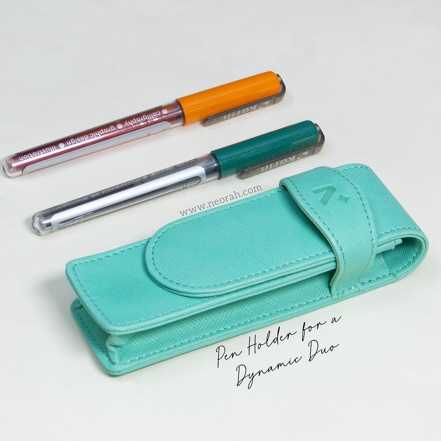 Trousse à Stylos en Cuir Handmade - Cadeau Parfait – Image 5