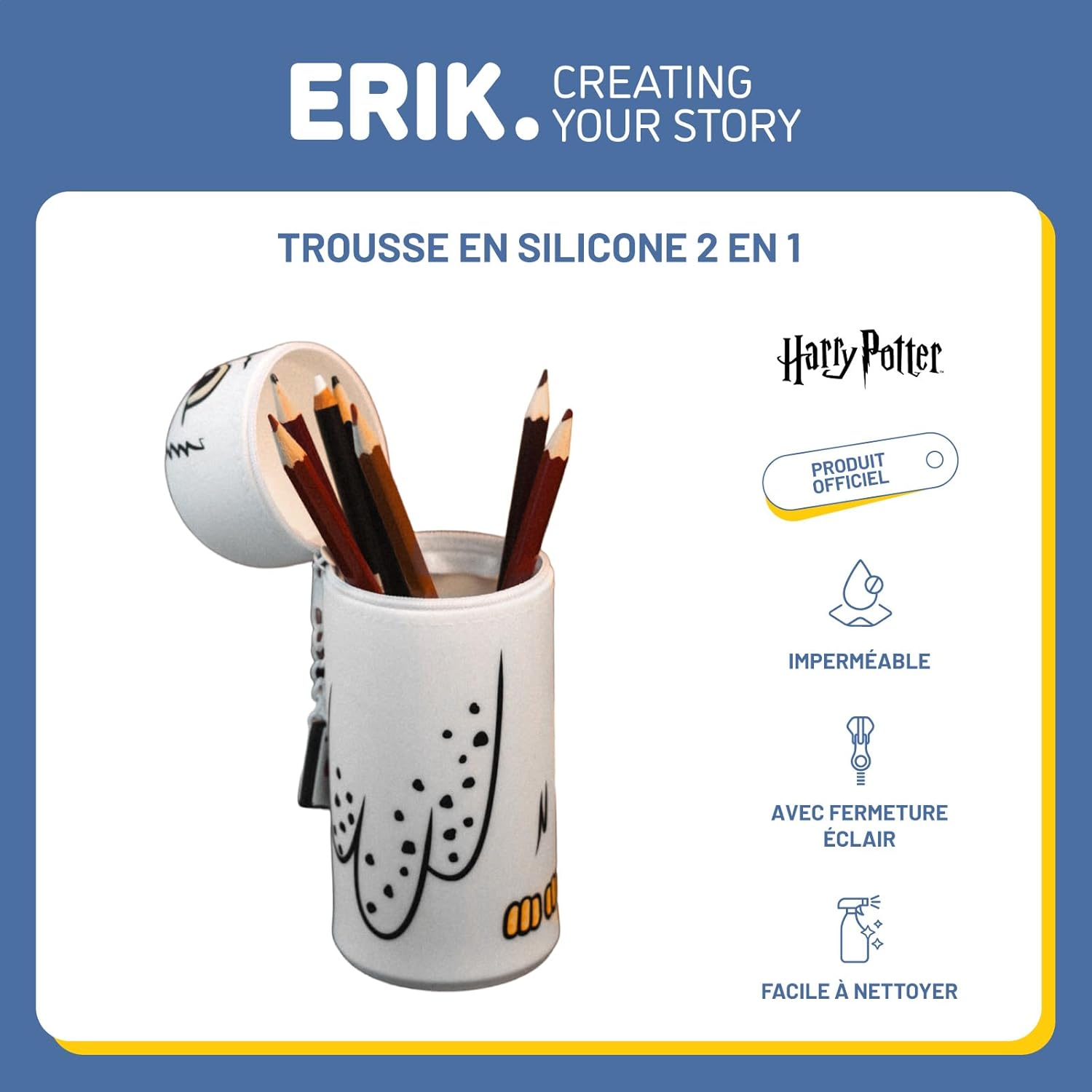 Trousse 3D Harry Potter en Silicone Extensible – Image 2