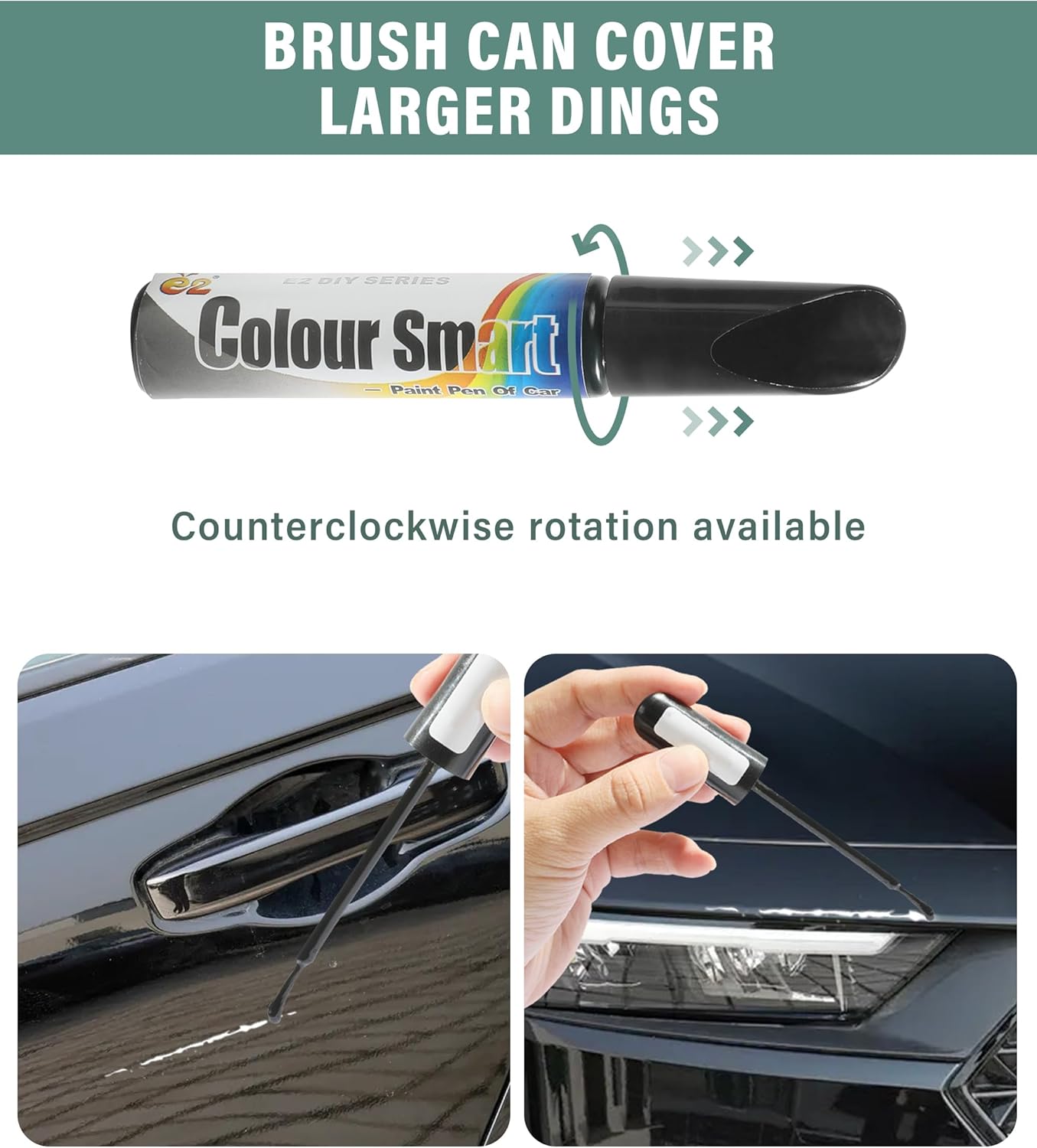 Stylo Peinture Anti Rayure pour Voiture Noir – Image 3