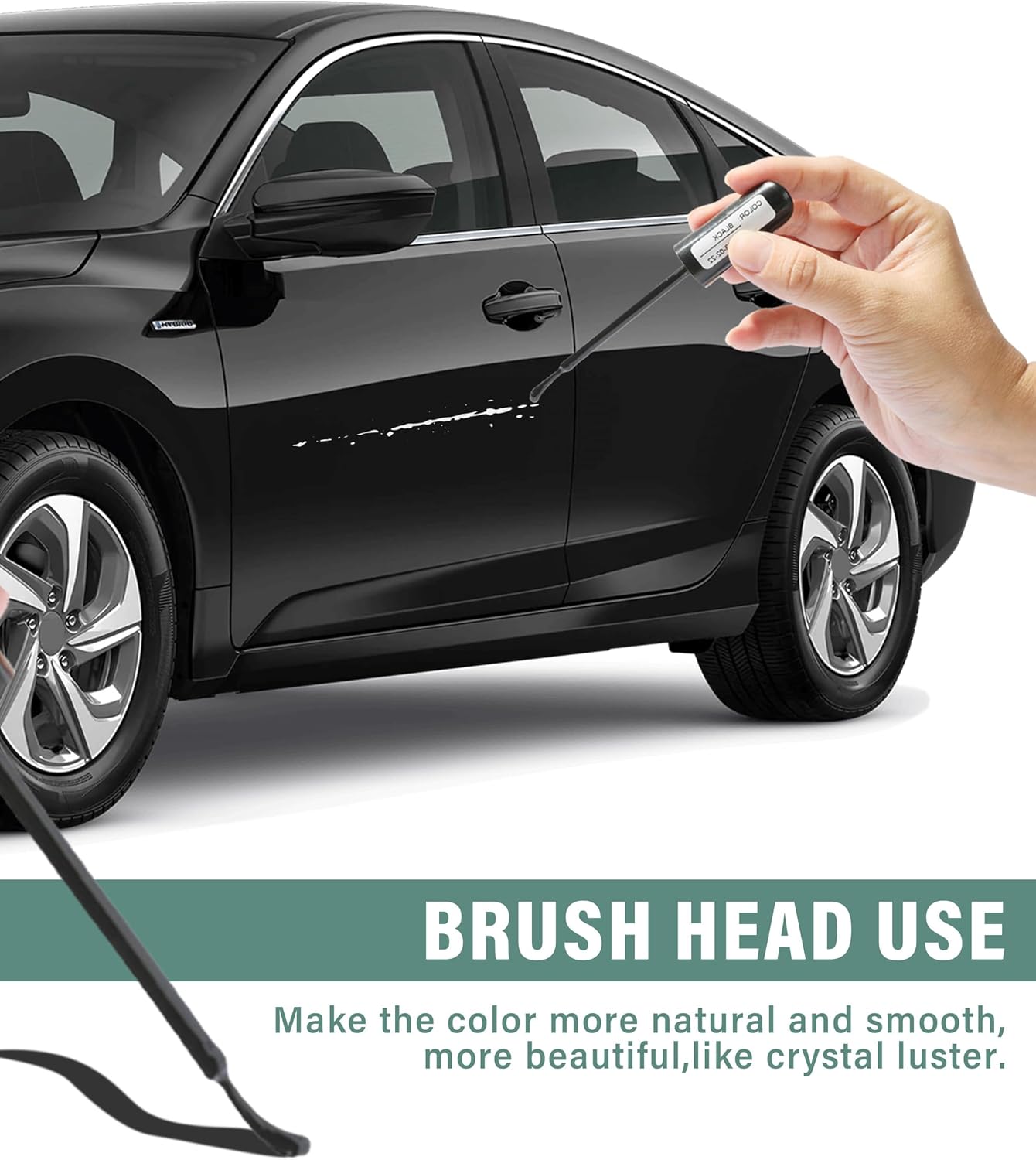 Stylo Peinture Anti Rayure pour Voiture Noir – Image 4
