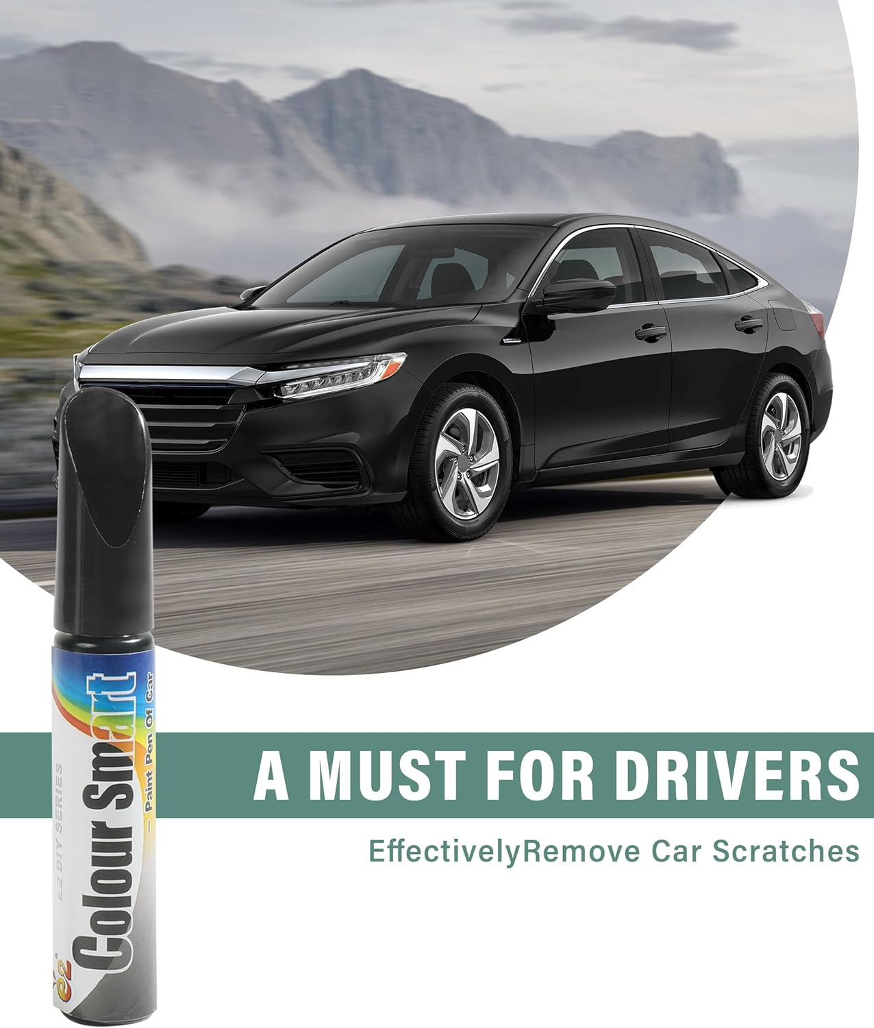 Stylo Peinture Anti Rayure pour Voiture Noir – Image 5