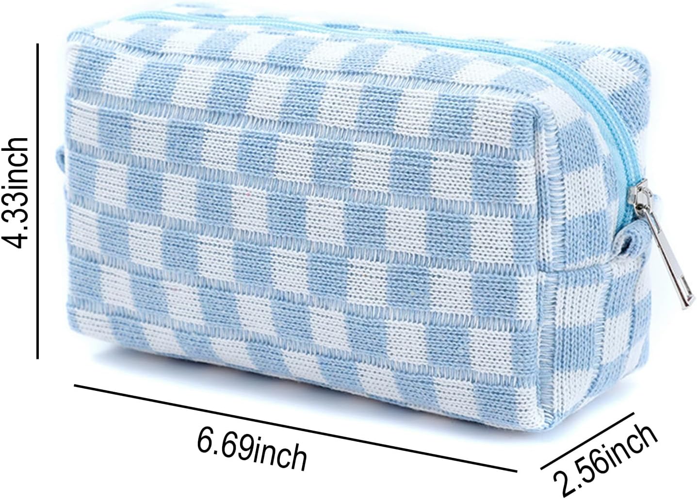 Trousse à Crayons Grande Capacité Bleu léger – Image 5