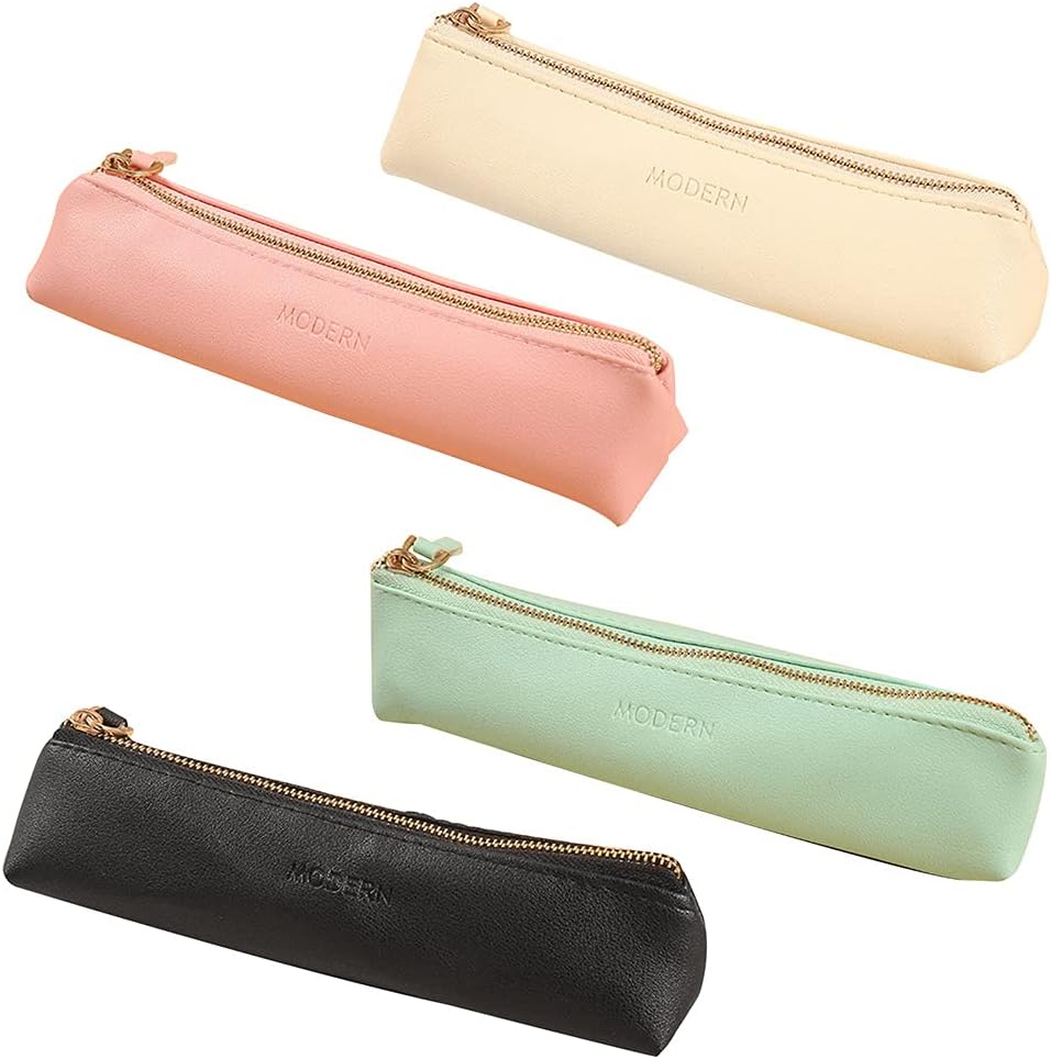 Trousse en PU Imperméable pour Stylos Colorée – Image 3