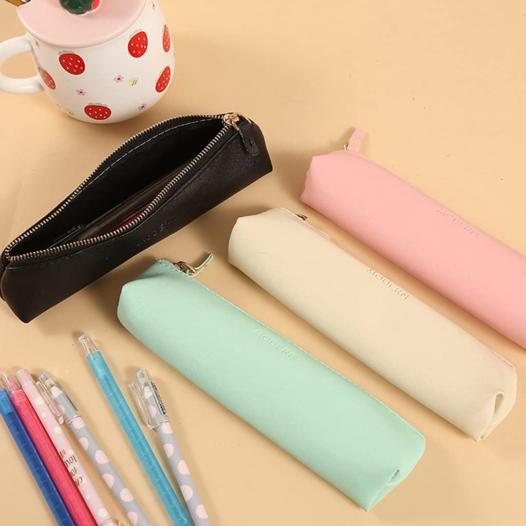 Trousse en PU Imperméable pour Stylos Colorée – Image 5