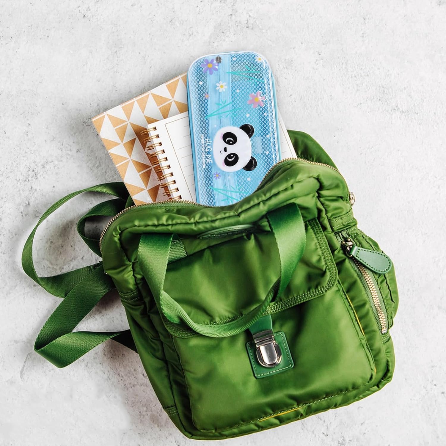 Trousse Wonderwow Panda : Crayons et Organisateur Portable – Image 6