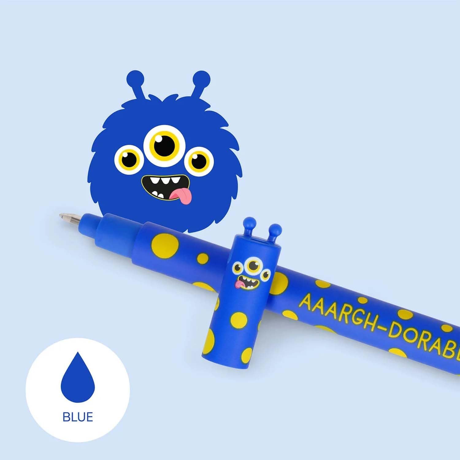 Stylos gel effaçables animaux - Lot de 15 – Image 3