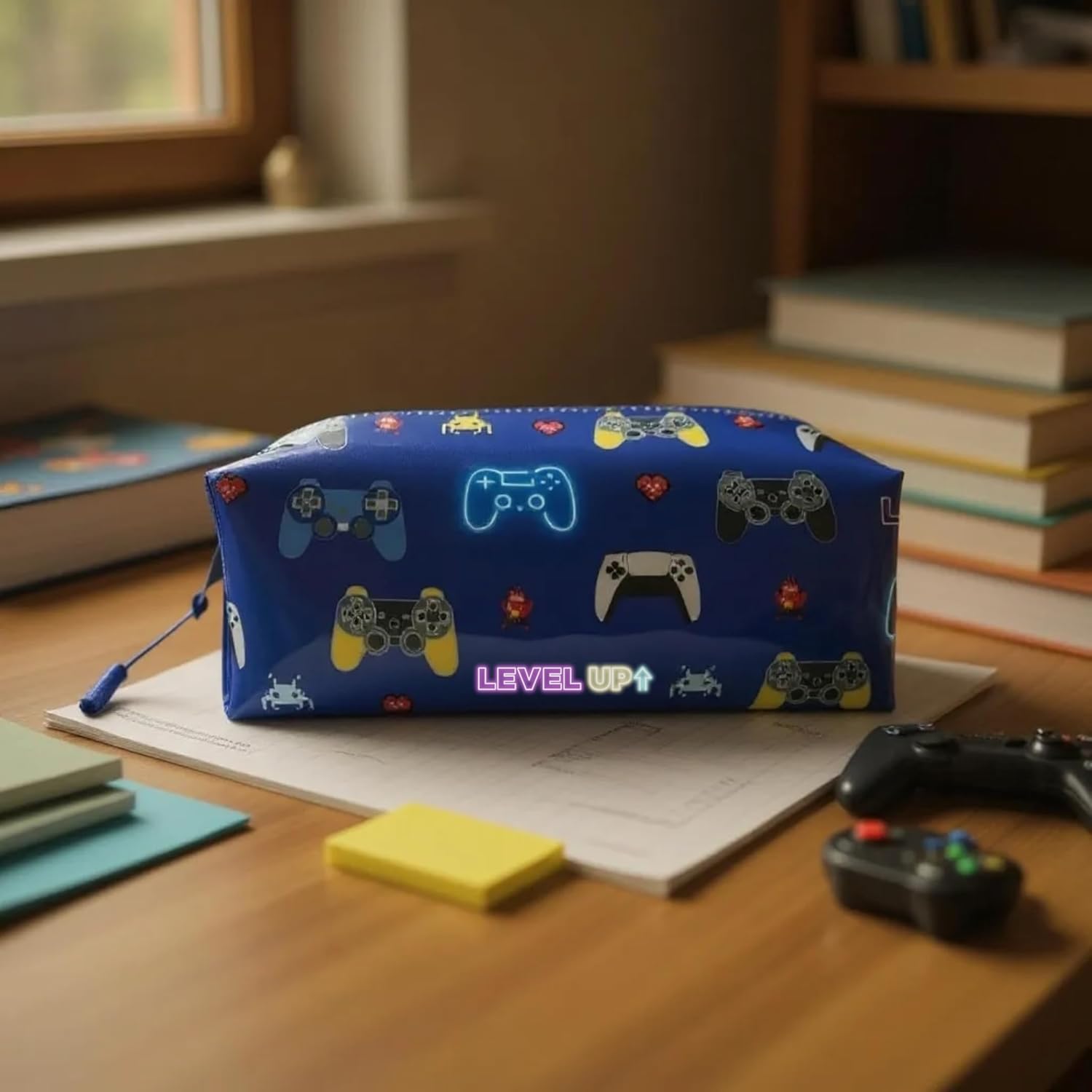 Trousse Scolaire Étanche - Grande Capacité (Jeux Vidéo) – Image 4