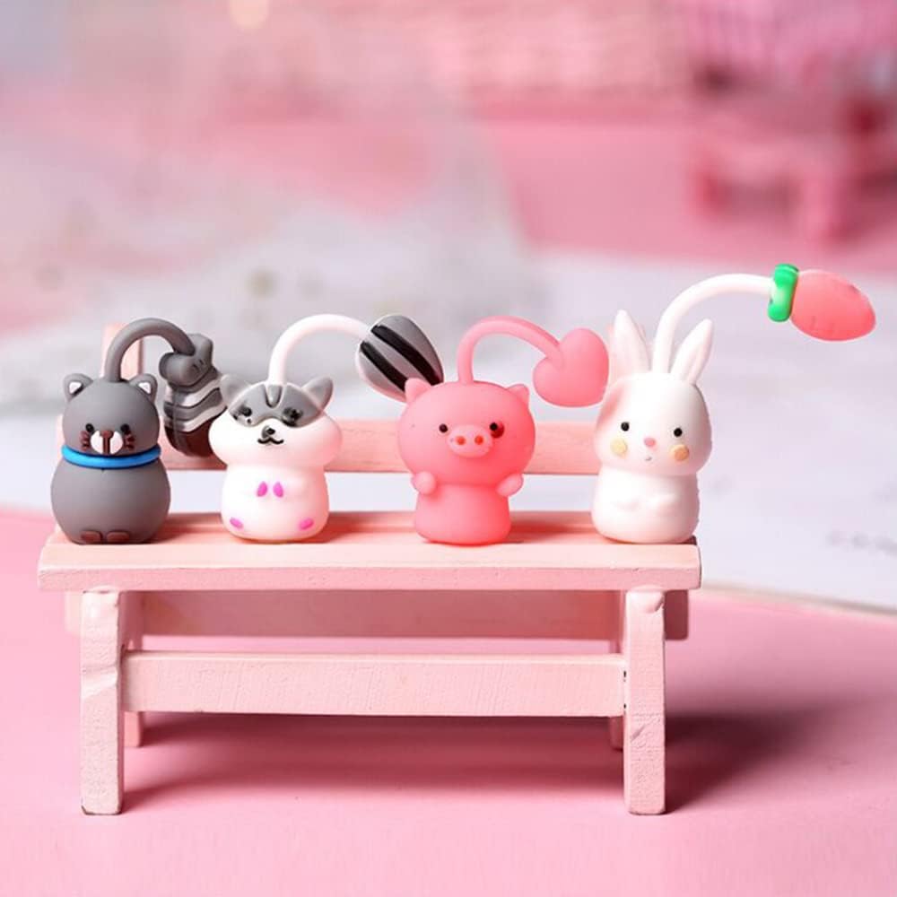 Stylos à Encre Gel Animaux - 8 Pièces avec Recharges – Image 4