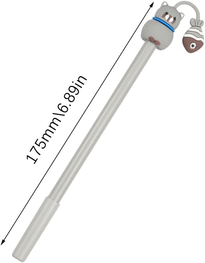 Stylos à Encre Gel Animaux - 8 Pièces avec Recharges – Image 7
