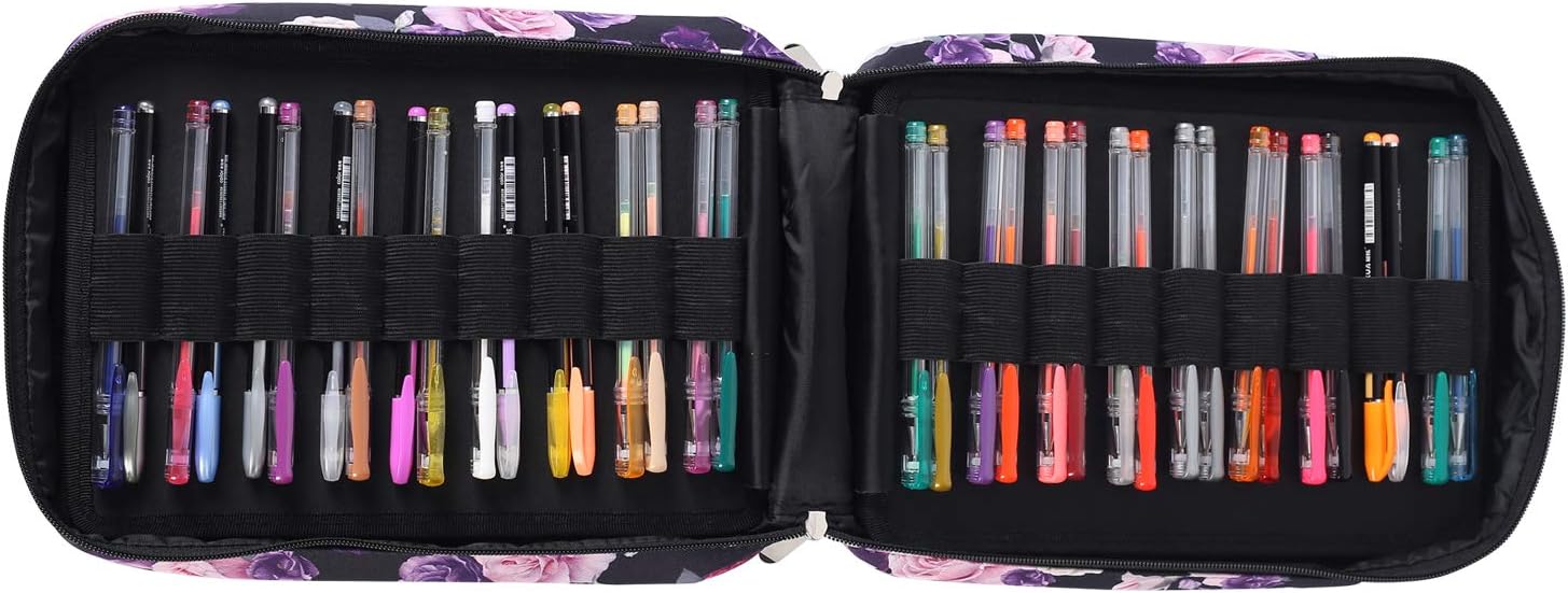 Trousse Organisateur 270 Crayons - Rose Violette – Image 4