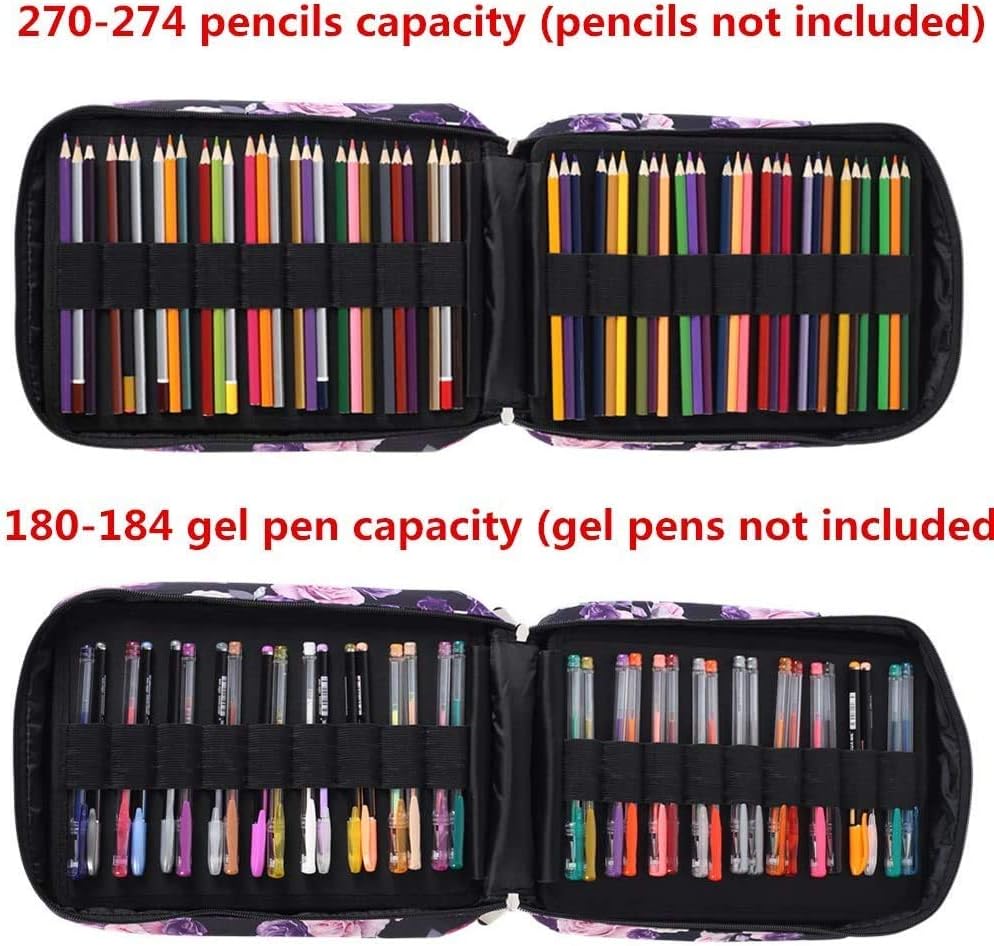 Trousse Organisateur 270 Crayons - Rose Violette – Image 7