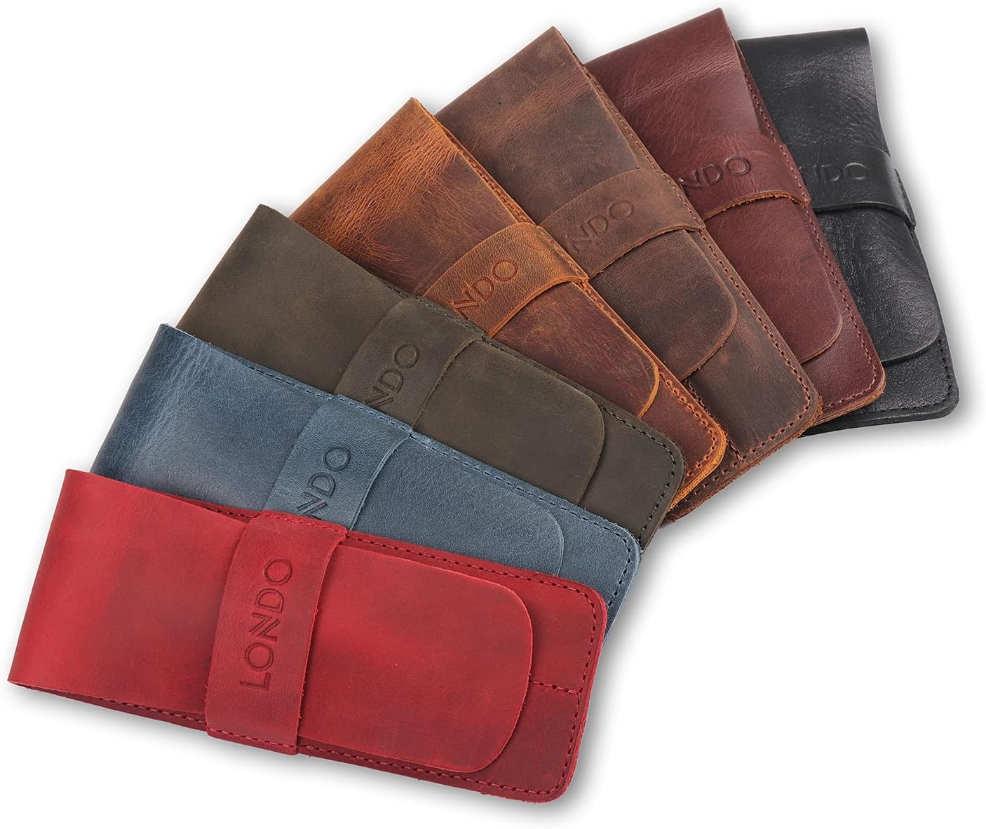 Élégant Étui en Cuir pour Stylos et Crayons – Image 6