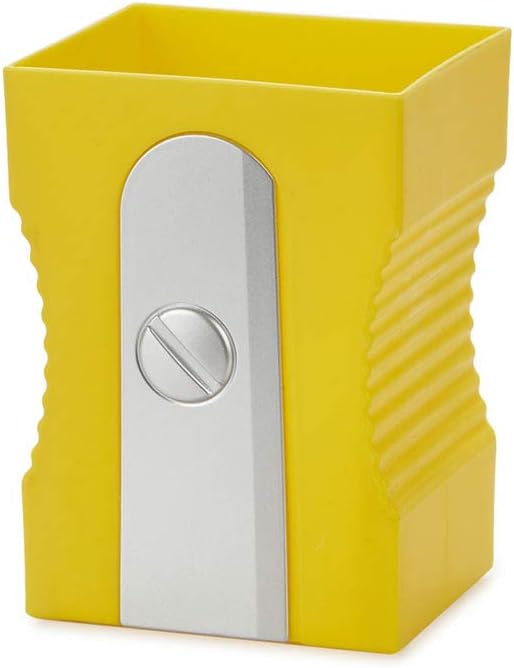 Pot à Crayons Sharpener Jaune - Bureau Fun et Rangé – Image 6