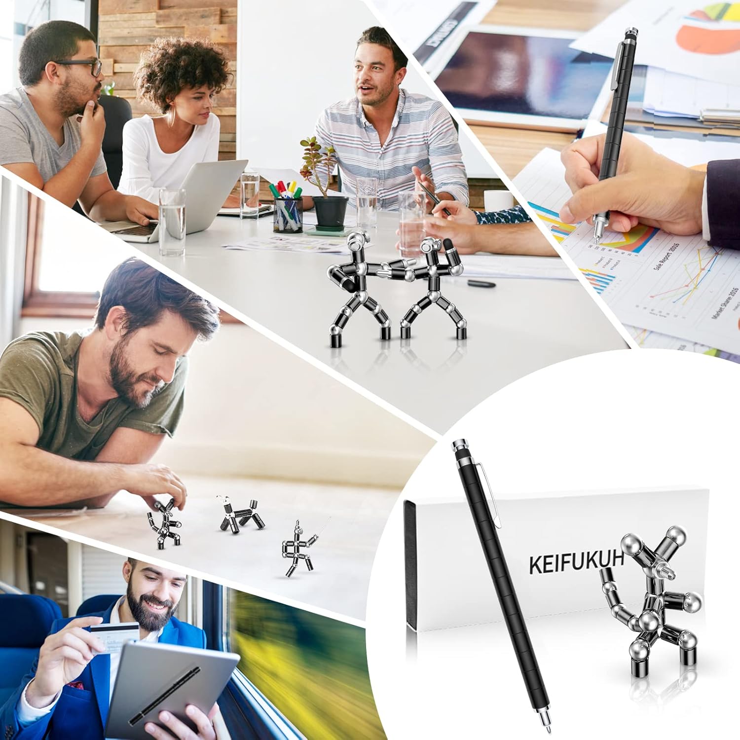 Stylos Anti-stress Amusants pour Cadeaux Homme – Image 4