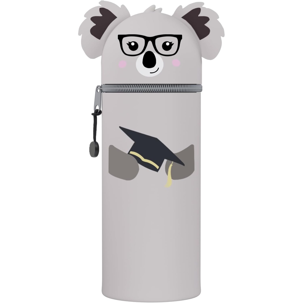 Trousse École Koala Kawaii 2 en 1 en Silicone