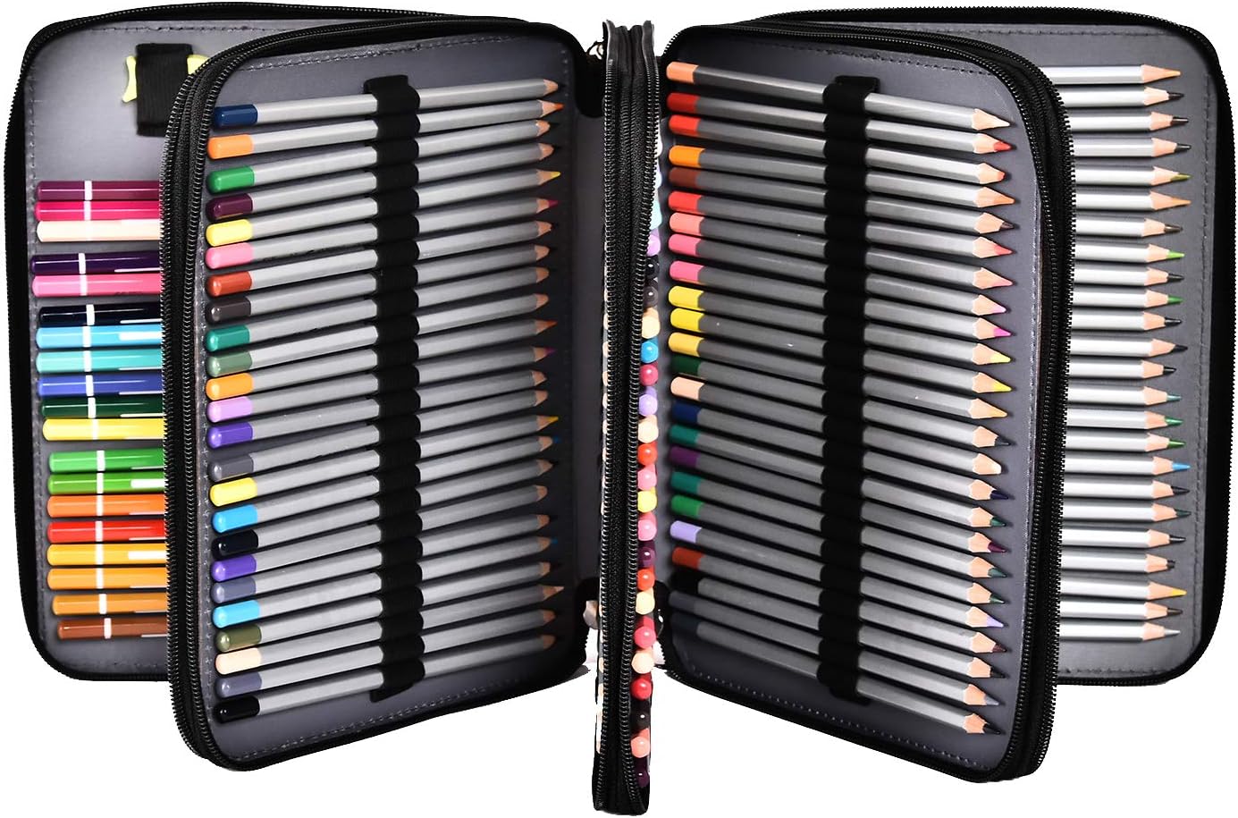 Trousse à Crayons en Cuir Multifonction - Grande Capacité – Image 5