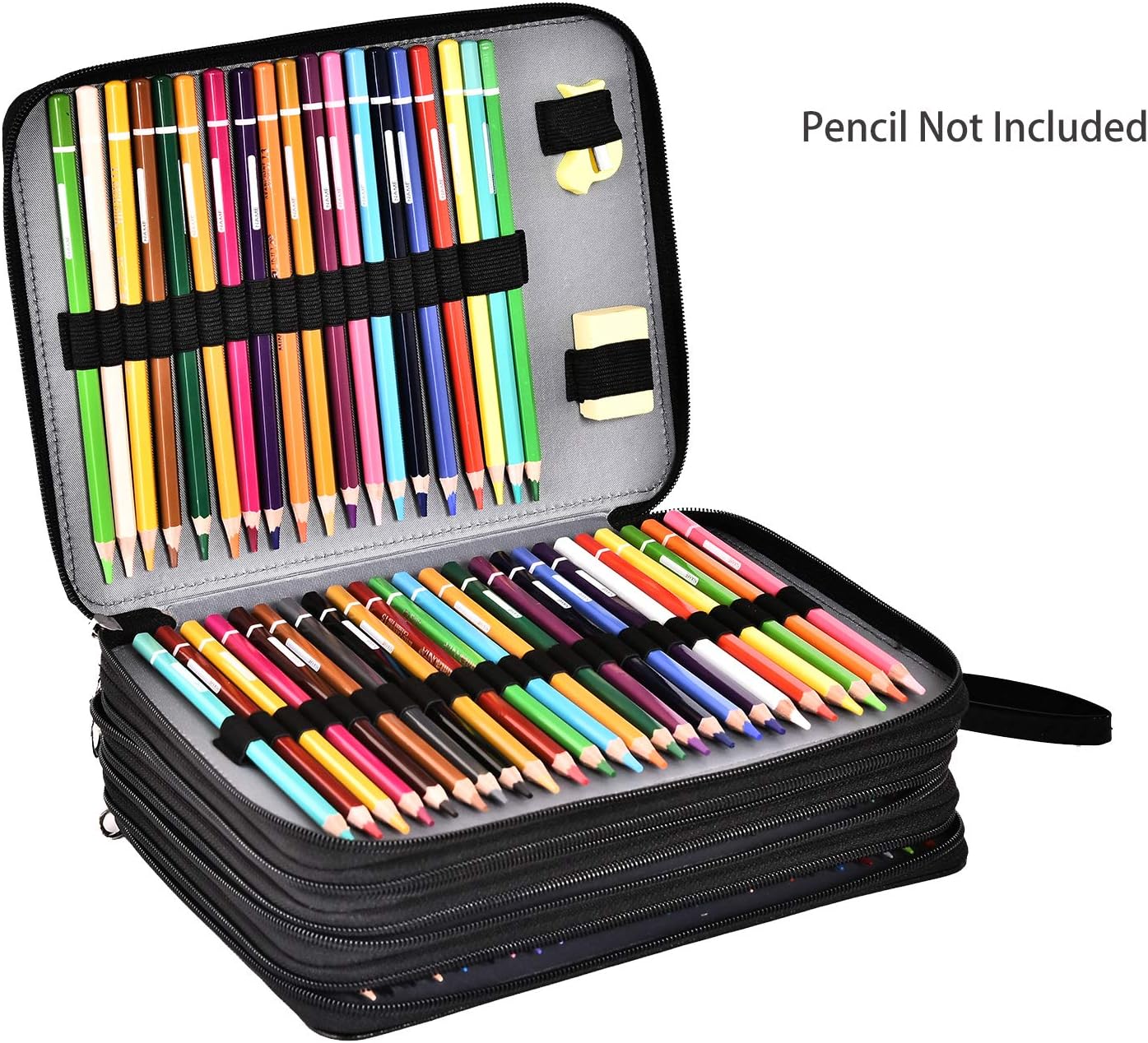 Trousse à Crayons en Cuir Multifonction - Grande Capacité – Image 6